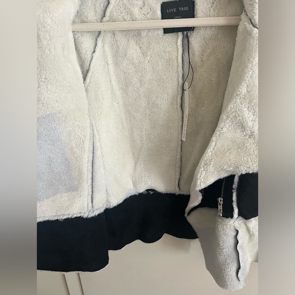 Faux suede jacket - Picture 5 of 8